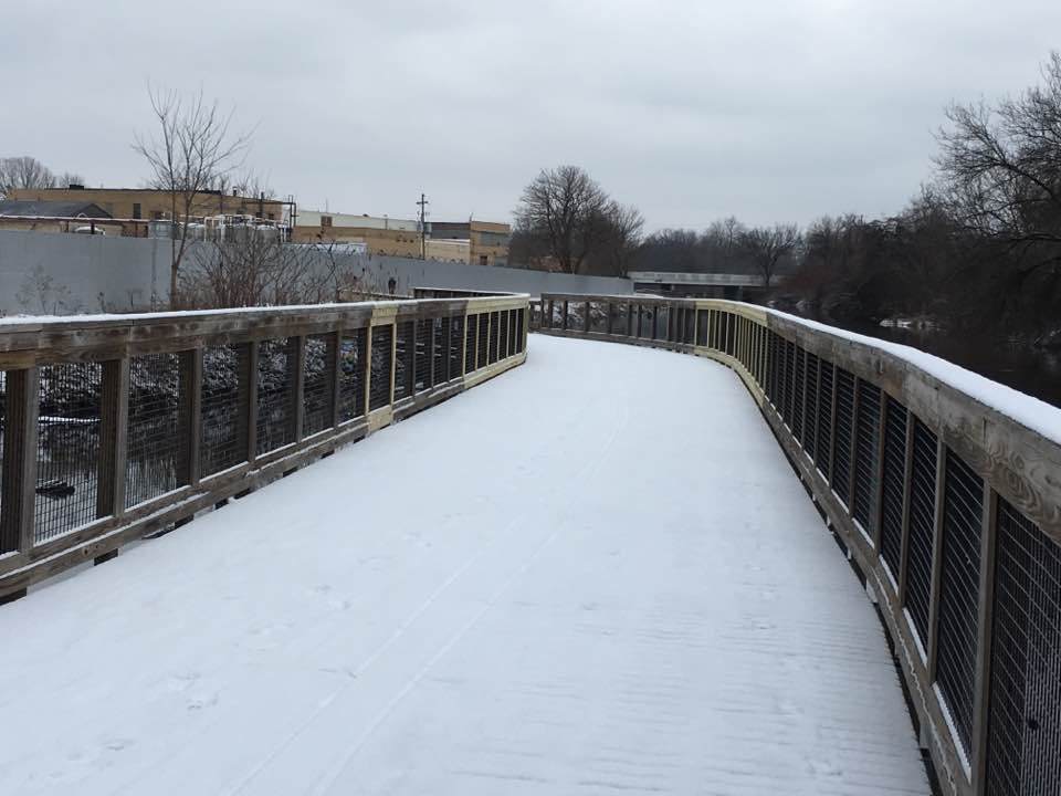 snow bridge