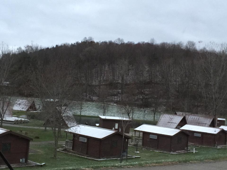 snow cabins