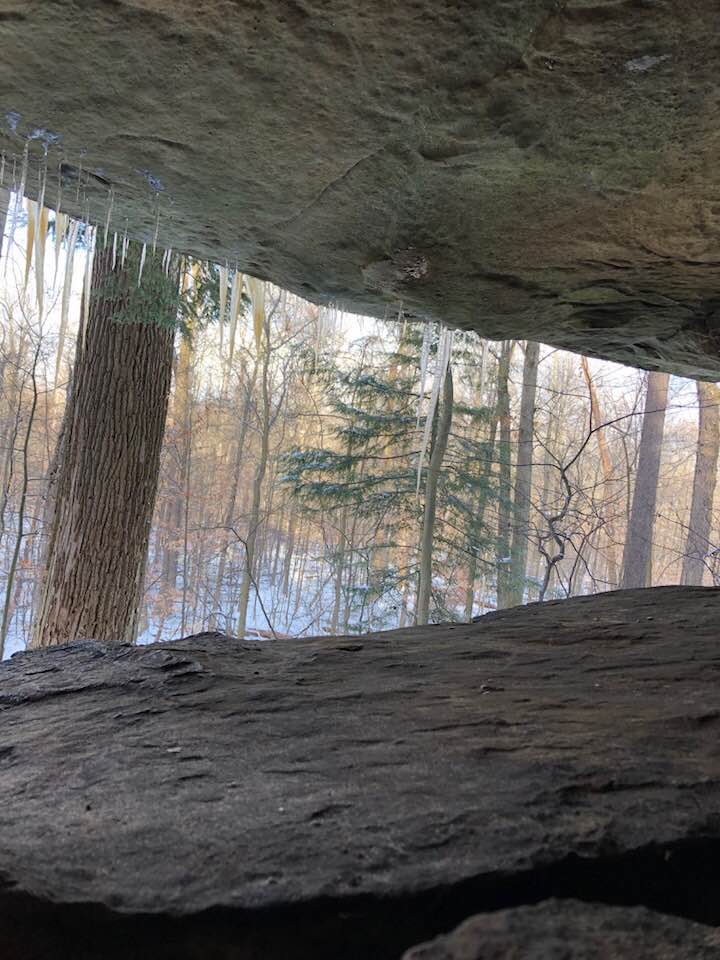 caves and icicles