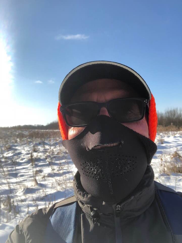 mask selfie