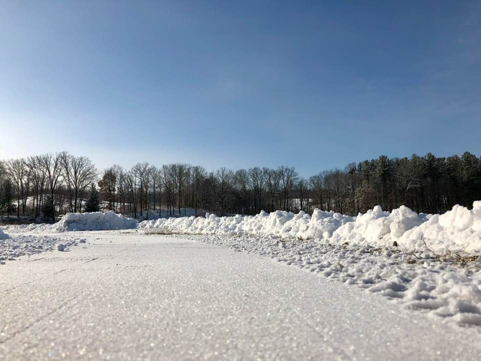 snow on ground