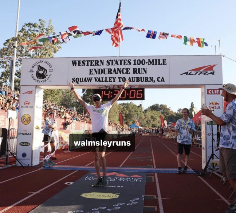 Jim Walmsley sets the course record at WSER 2018! Whoo Hoo!!