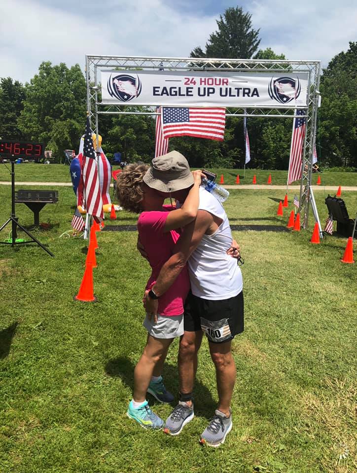 #thecomeback is complete! James Carnahan completed his first goal in the 2019 Eagle Up Ultra! #50k Whoo hoo!! #oparuns