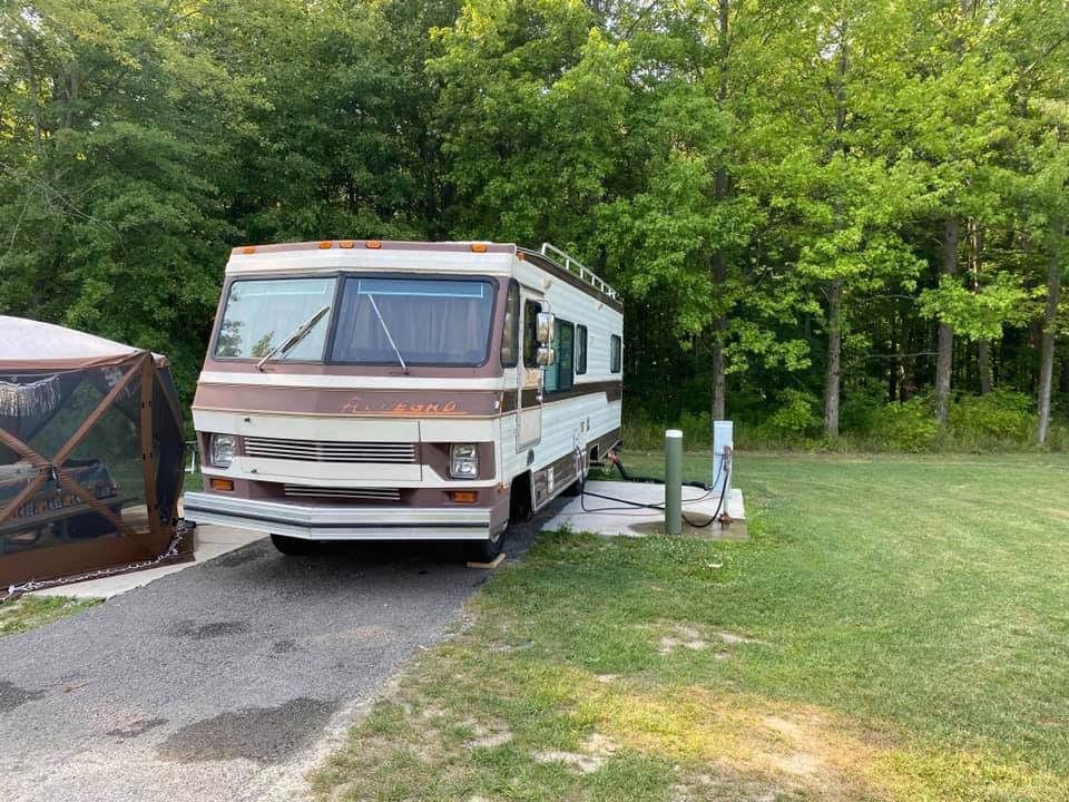 Vintage motorhome