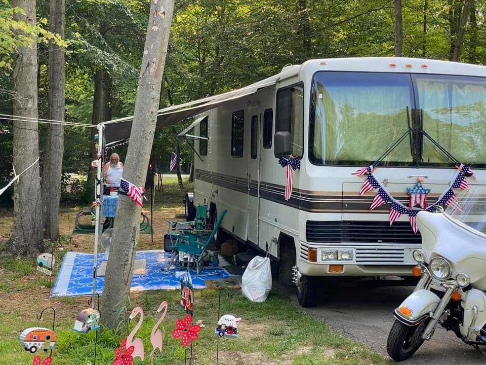 Vintage motorhome