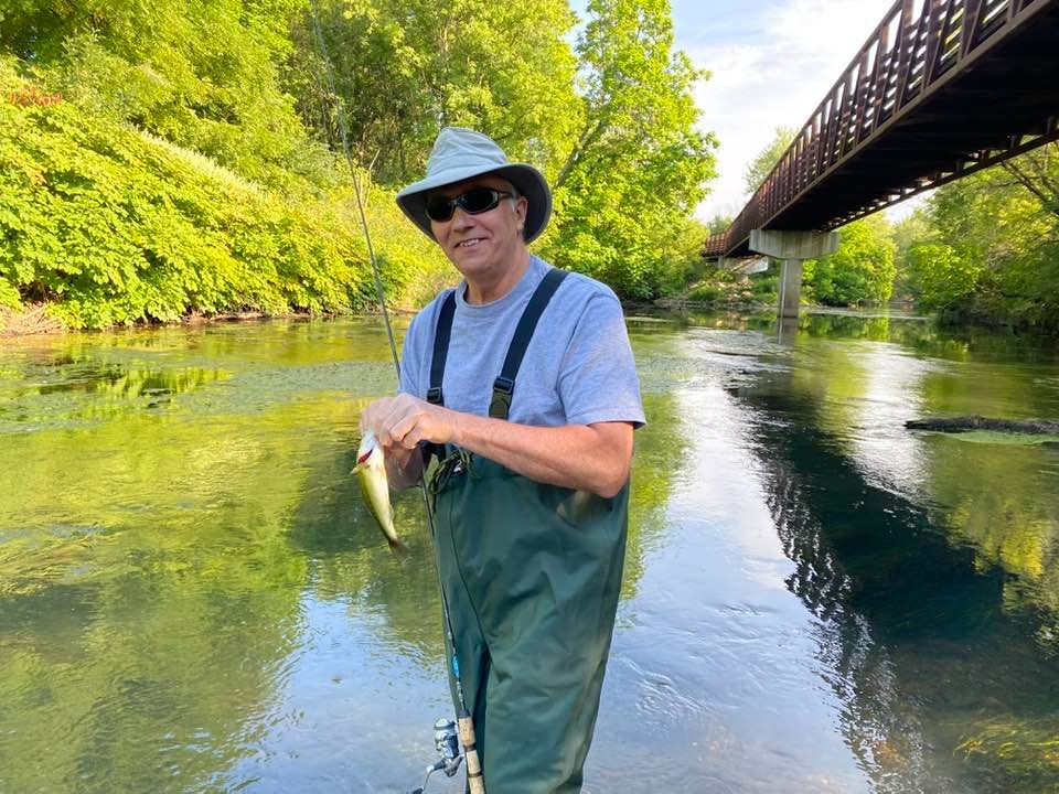 Fishing with a friend