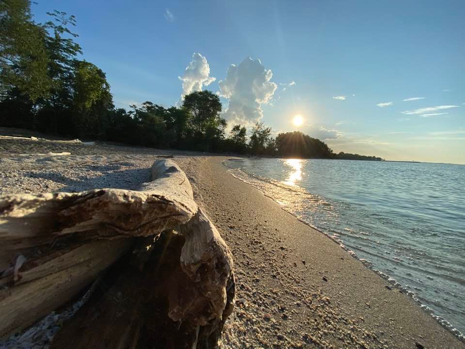 On the water's edge