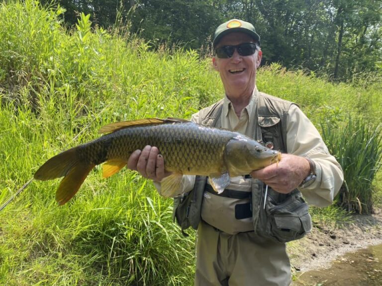 Eric holding a large fish