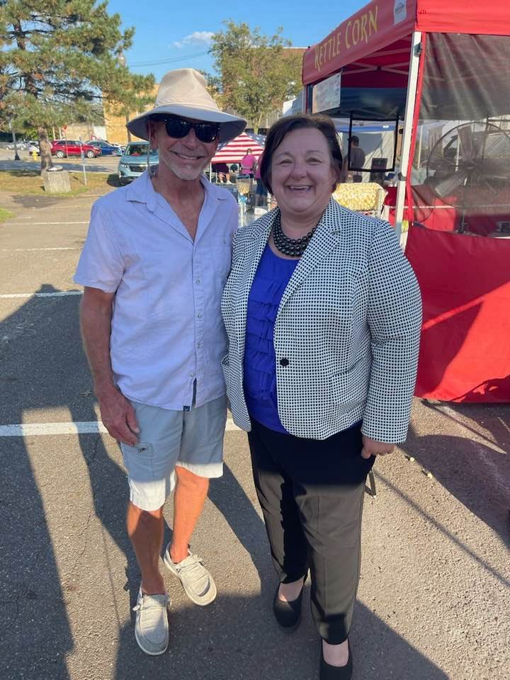 I am honored to have spent time in a conversation with Megann Eberhart at the Barberton market yesterday