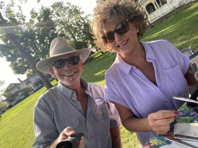 Opa Runs purchased a ‘selfie stick’ and had to try it out last night while we were picnicking at Lake Anna last night. 🤣😂 He is such a kid sometimes! ♥️😂